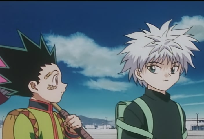 Hunter x Hunter Ep 37: Gon × Vs × Gido @ 00:01:51