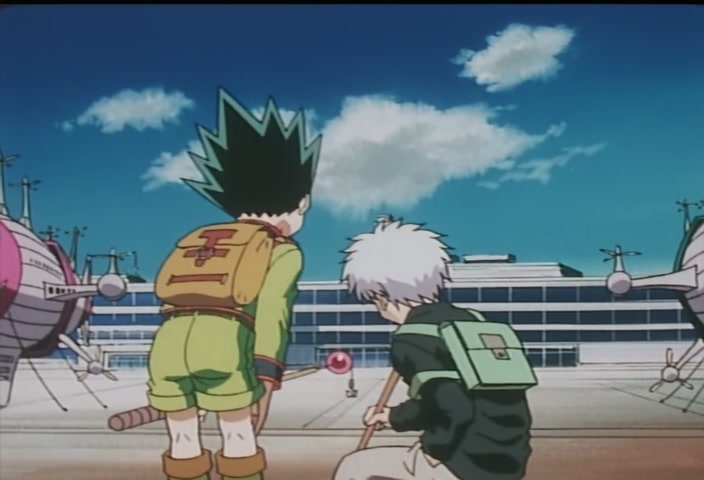 Hunter x Hunter Ep 37: Gon × Vs × Gido @ 00:02:09