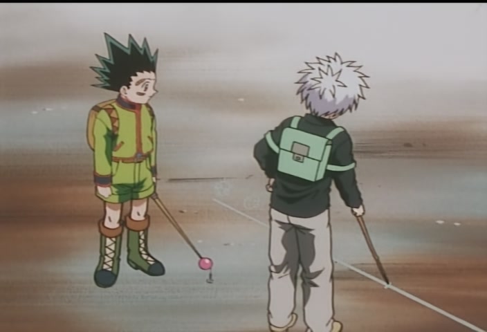 Hunter x Hunter Ep 37: Gon × Vs × Gido @ 00:02:32