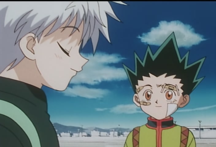 Hunter x Hunter Ep 37: Gon × Vs × Gido @ 00:02:39