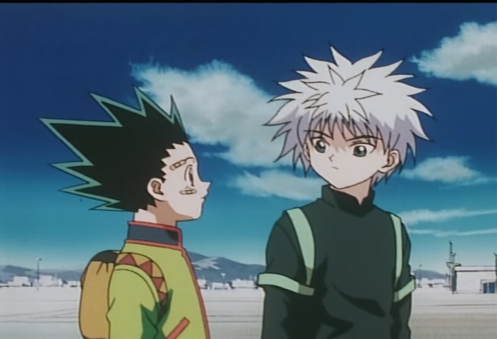 Hunter x Hunter Ep 37: Gon × Vs × Gido @ 00:03:23