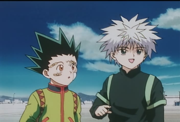 Hunter x Hunter Ep 37: Gon × Vs × Gido @ 00:03:34