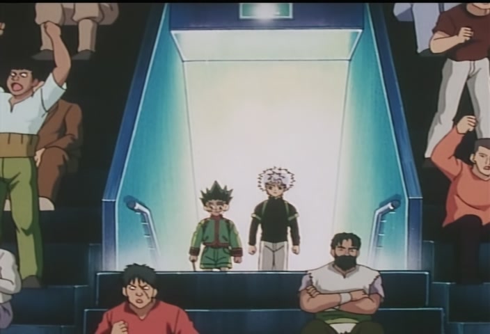 Hunter x Hunter Ep 37: Gon × Vs × Gido @ 00:07:05