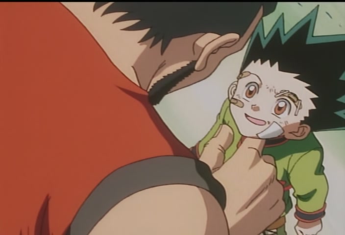 Hunter x Hunter Ep 37: Gon × Vs × Gido @ 00:08:23