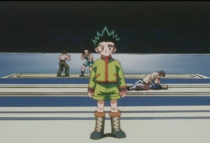 Hunter x Hunter Ep 37: Gon × Vs × Gido @ 00:08:49