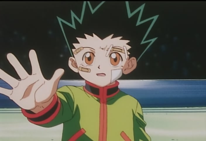 Hunter x Hunter Ep 37: Gon × Vs × Gido @ 00:09:07