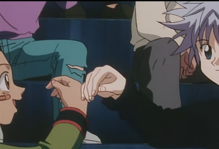 Hunter x Hunter Ep 37: Gon × Vs × Gido @ 00:09:30