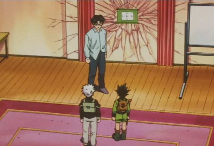 Hunter x Hunter Ep 39: Killua × Vs × Riehlvelt @ 00:01:36