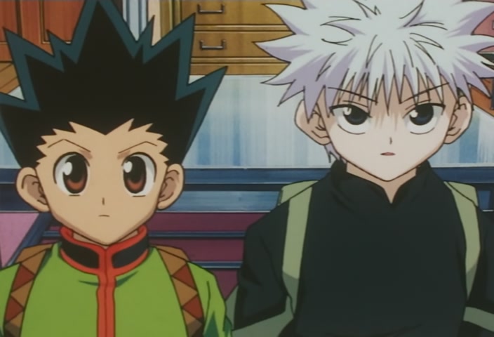Hunter x Hunter Ep 39: Killua × Vs × Riehlvelt @ 00:01:55