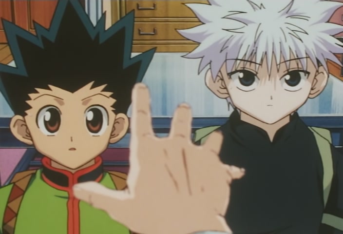 Hunter x Hunter Ep 39: Killua × Vs × Riehlvelt @ 00:02:17