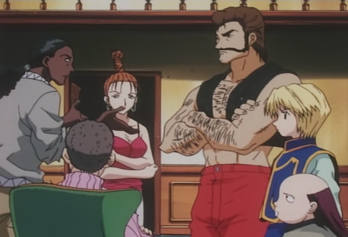 Hunter x Hunter Ep 49: Uvogin × Vs × The × Mafia @ 00:06:21