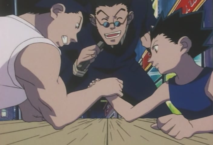 Hunter x Hunter Ep 52: Gon × And × Killua × Stakeout @ 00:02:17