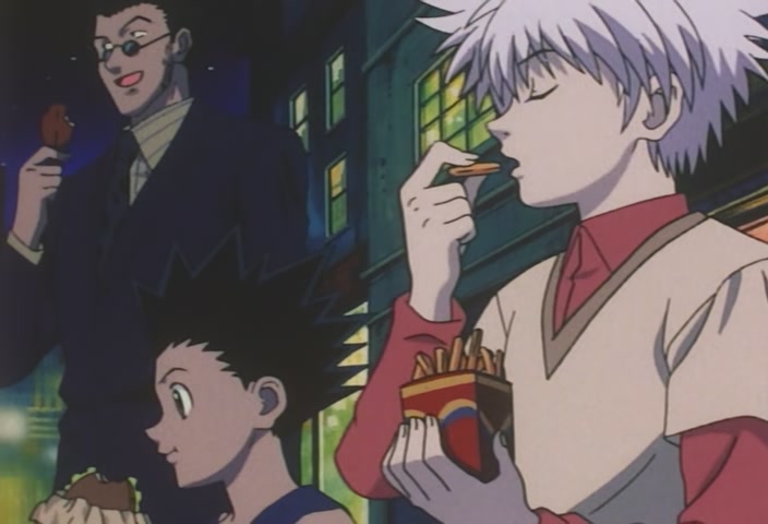 Hunter x Hunter Ep 52: Gon × And × Killua × Stakeout @ 00:02:46