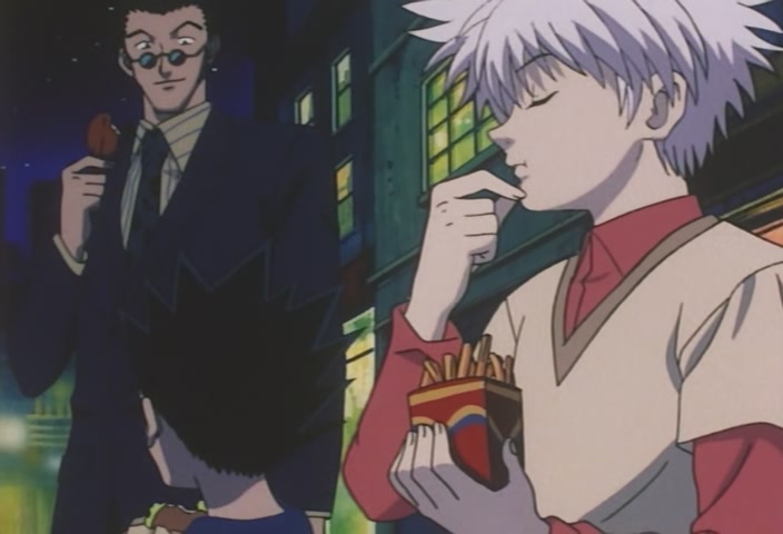Hunter x Hunter Ep 52: Gon × And × Killua × Stakeout @ 00:02:50