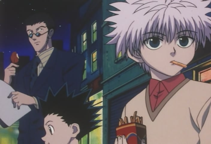Hunter x Hunter Ep 52: Gon × And × Killua × Stakeout @ 00:03:20