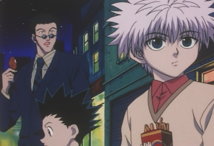 Hunter x Hunter Ep 52: Gon × And × Killua × Stakeout @ 00:03:23