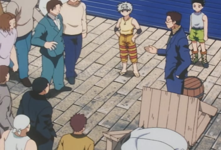 Hunter x Hunter Ep 55: Gon × And × Killua × Captured @ 00:14:55