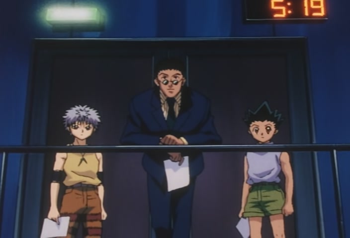 Hunter x Hunter Ep 55: Gon × And × Killua × Captured @ 00:17:56