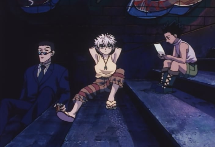 Hunter x Hunter Ep 56: In × The × Spiders' × Den @ 00:03:53