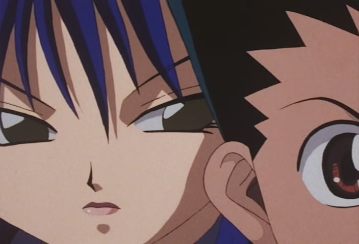 Hunter x Hunter Ep 59: The × Fake × And × The × Real @ 00:03:05