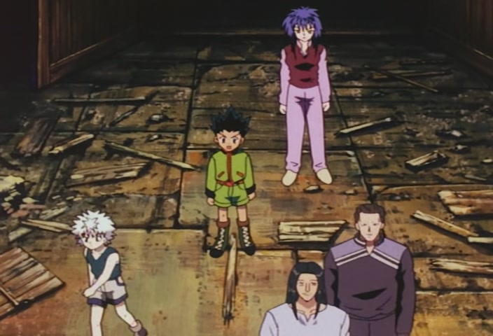Hunter x Hunter Ep 59: The × Fake × And × The × Real @ 00:04:04