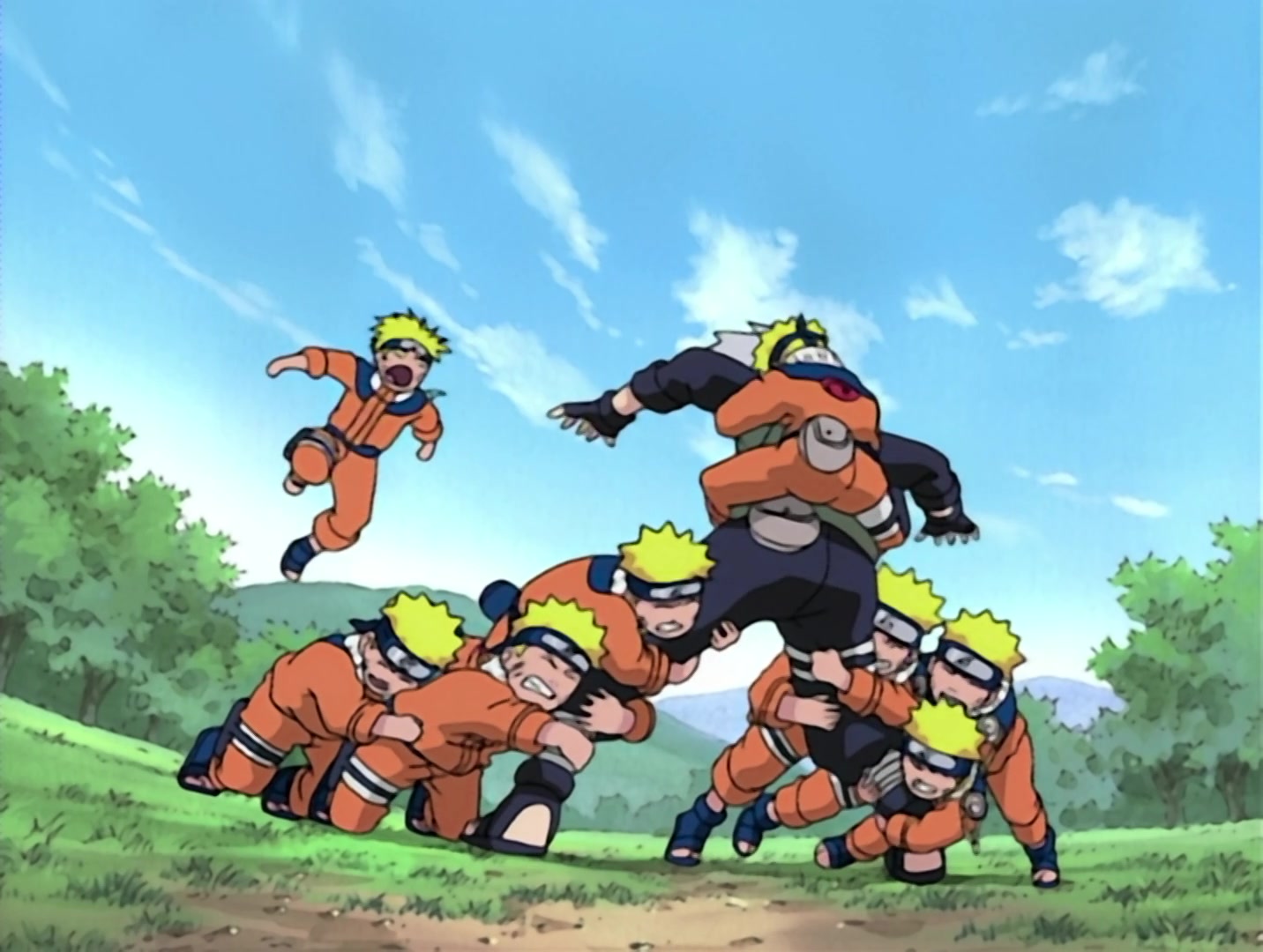 Naruto — Ep 4: Pass or Fail: Survival Test @ 18:05