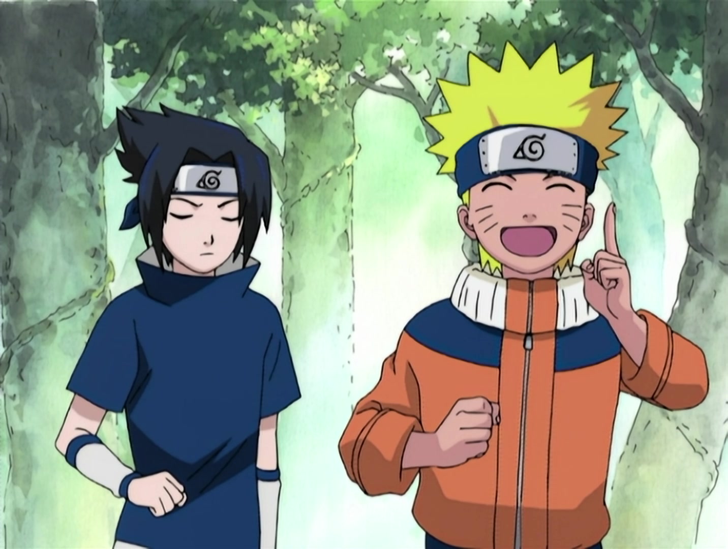 Naruto Ep 10: The Forest of Chakra @ 11:12