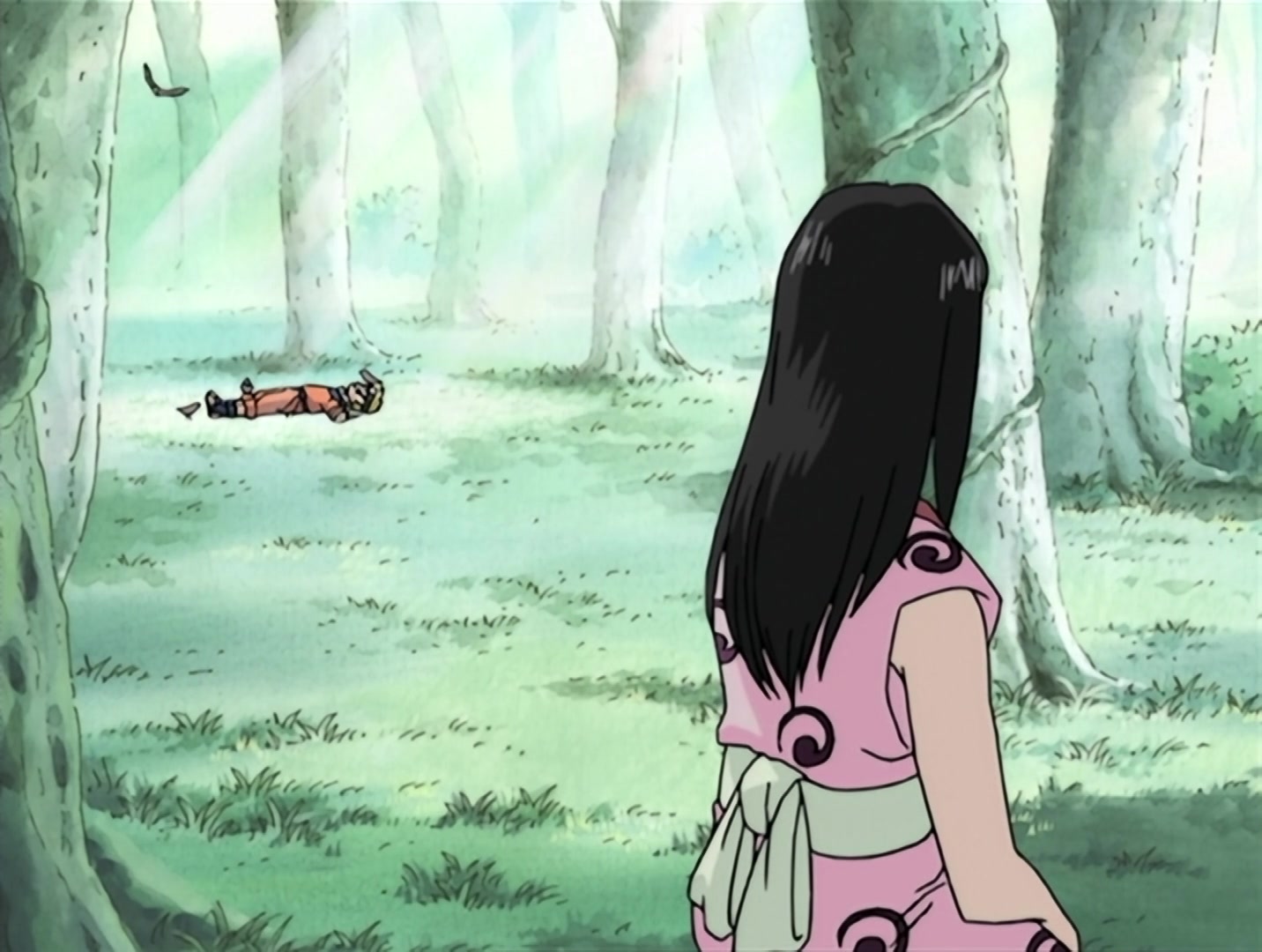Naruto Ep 12: Battle on the Bridge! Zabuza Returns!! @ 02:24