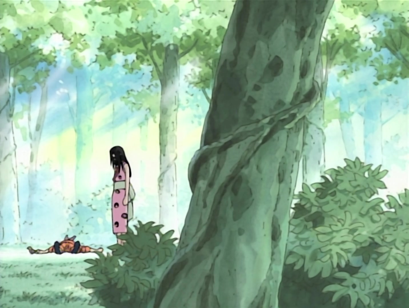Naruto Ep 12: Battle on the Bridge! Zabuza Returns!! @ 02:57