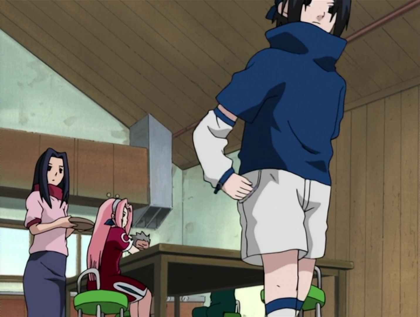 Naruto Ep 12: Battle on the Bridge! Zabuza Returns!! @ 04:11