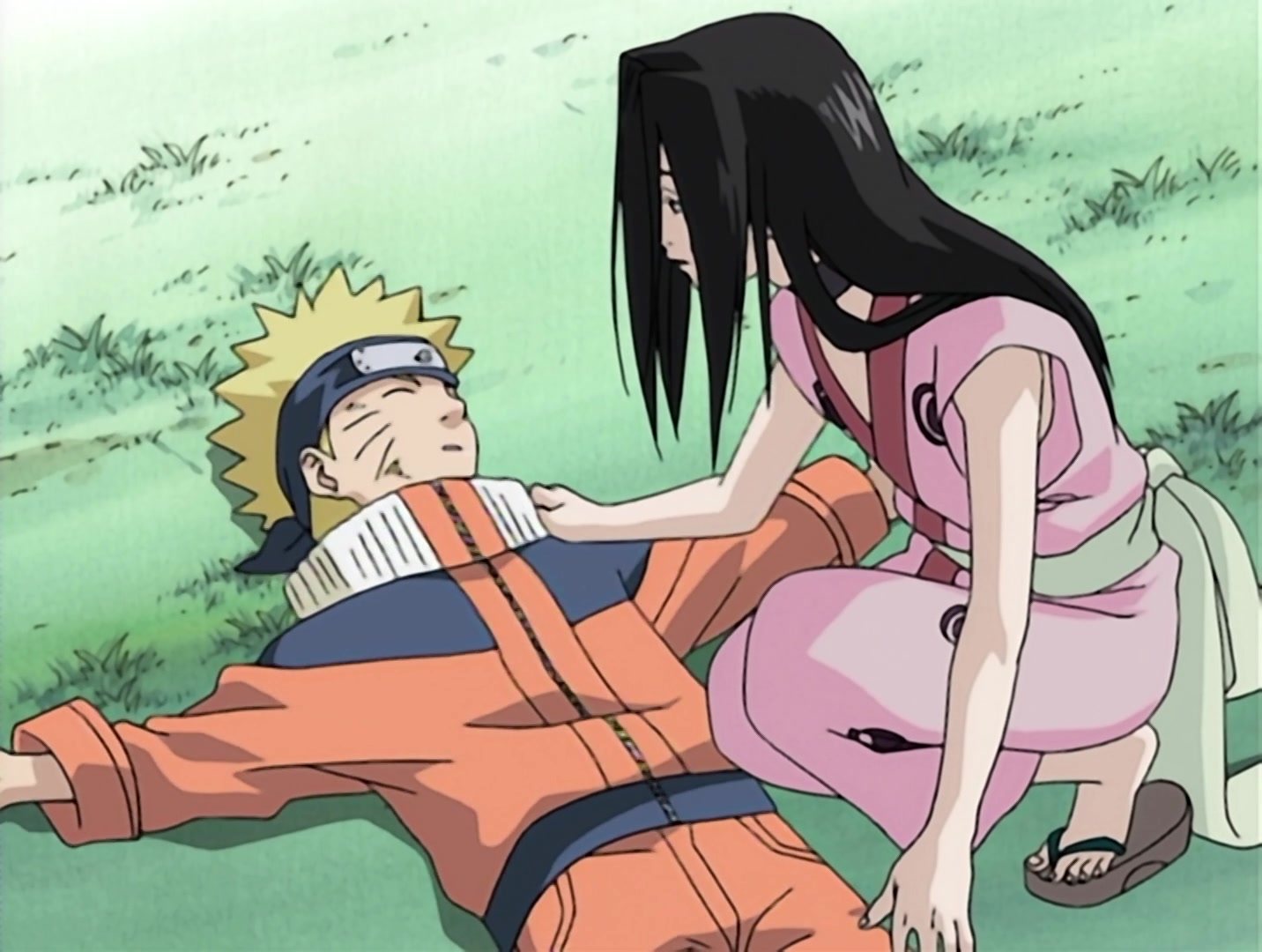 Naruto Ep 12: Battle on the Bridge! Zabuza Returns!! @ 04:52