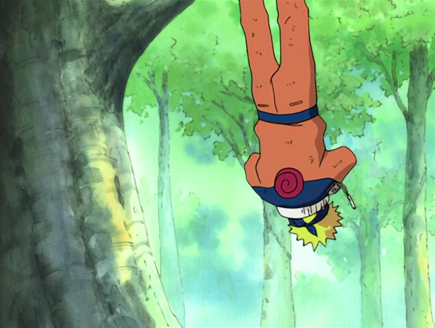 Naruto Ep 12: Battle on the Bridge! Zabuza Returns!! @ 10:57