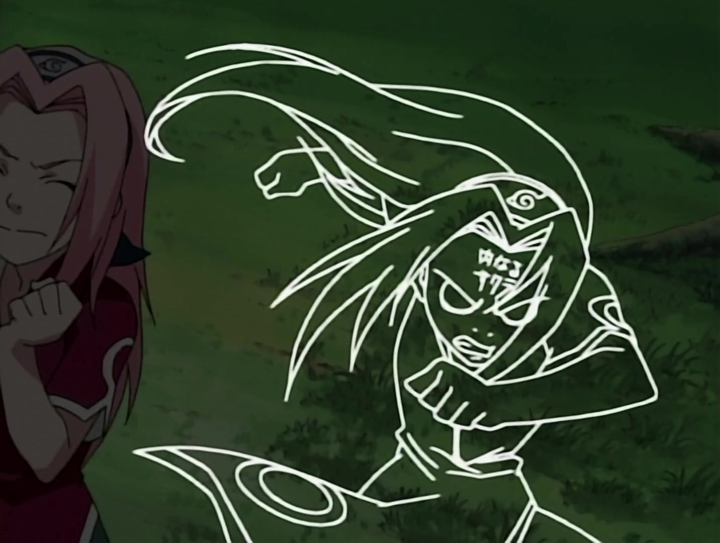 Naruto Ep 12: Battle on the Bridge! Zabuza Returns!! @ 11:08