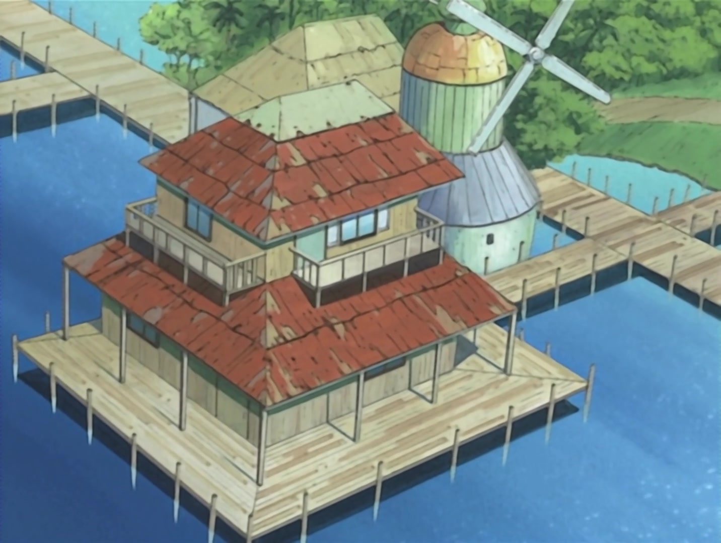 Naruto Ep 12: Battle on the Bridge! Zabuza Returns!! @ 11:46