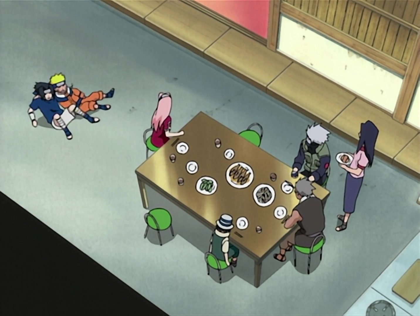 Naruto Ep 12: Battle on the Bridge! Zabuza Returns!! @ 13:11