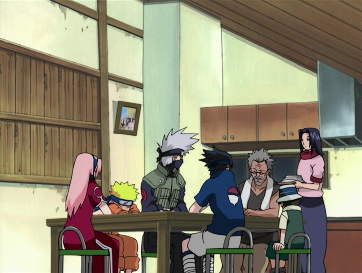 Naruto Ep 12: Battle on the Bridge! Zabuza Returns!! @ 13:22