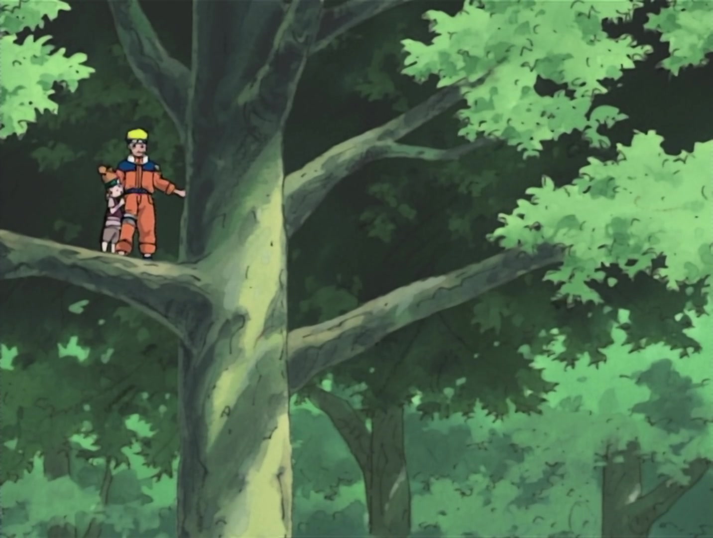 Naruto Ep 21: Identify Yourself: Powerful New Rivals @ 14:02