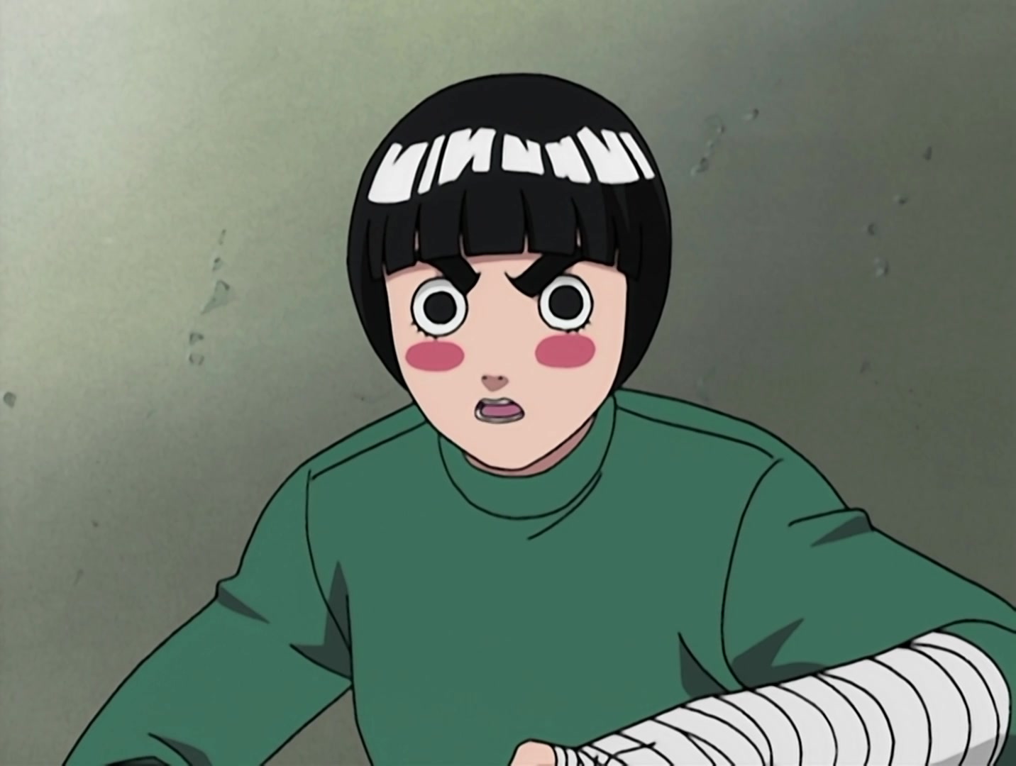 Naruto Ep 22: Chunin Challenge: Rock Lee vs. Sasuke! @ 04:28