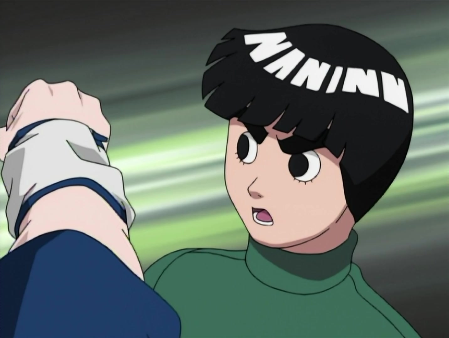 Naruto Ep 22: Chunin Challenge: Rock Lee vs. Sasuke! @ 11:13