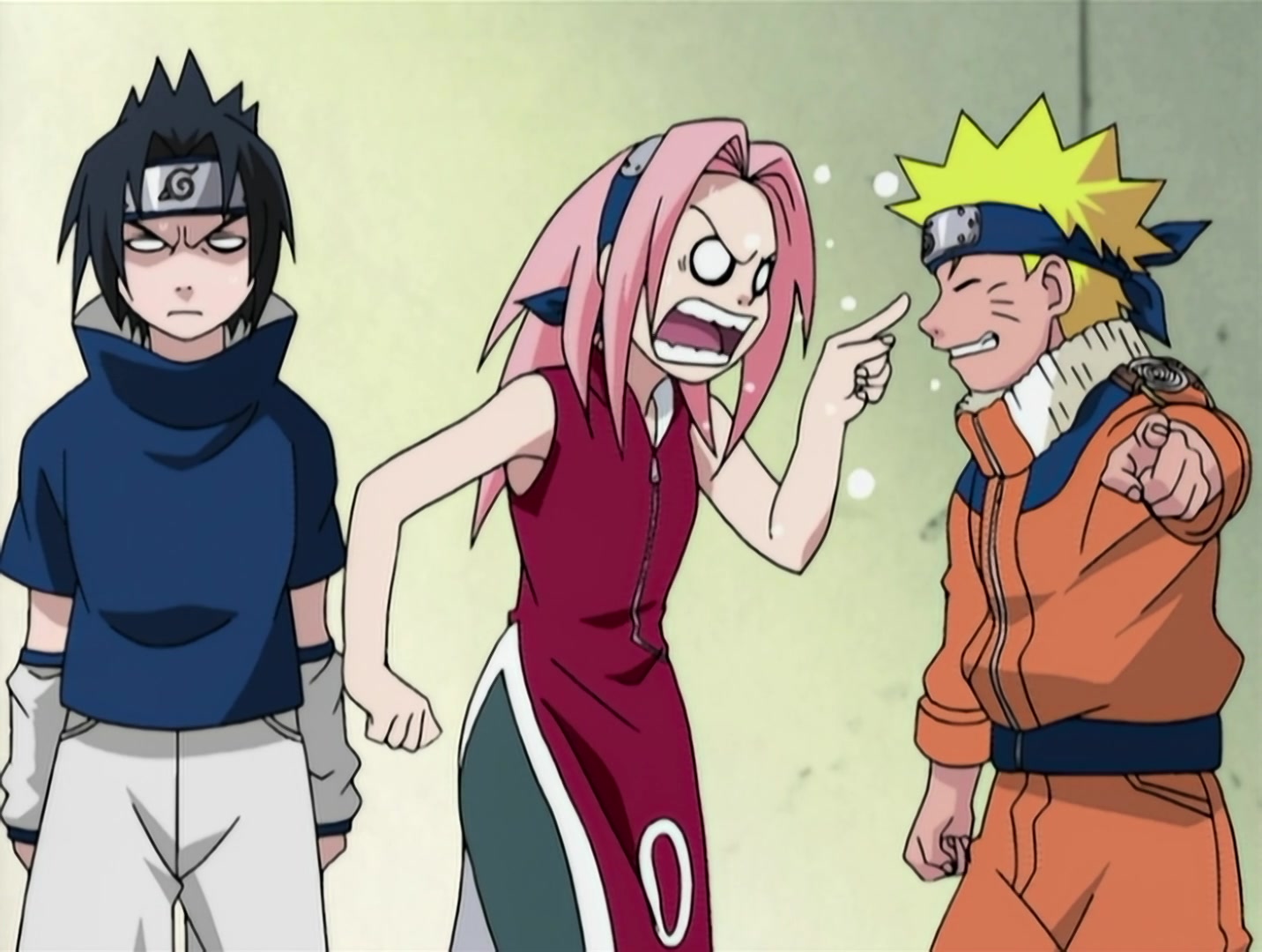 Naruto Ep 22: Chunin Challenge: Rock Lee vs. Sasuke! @ 16:08