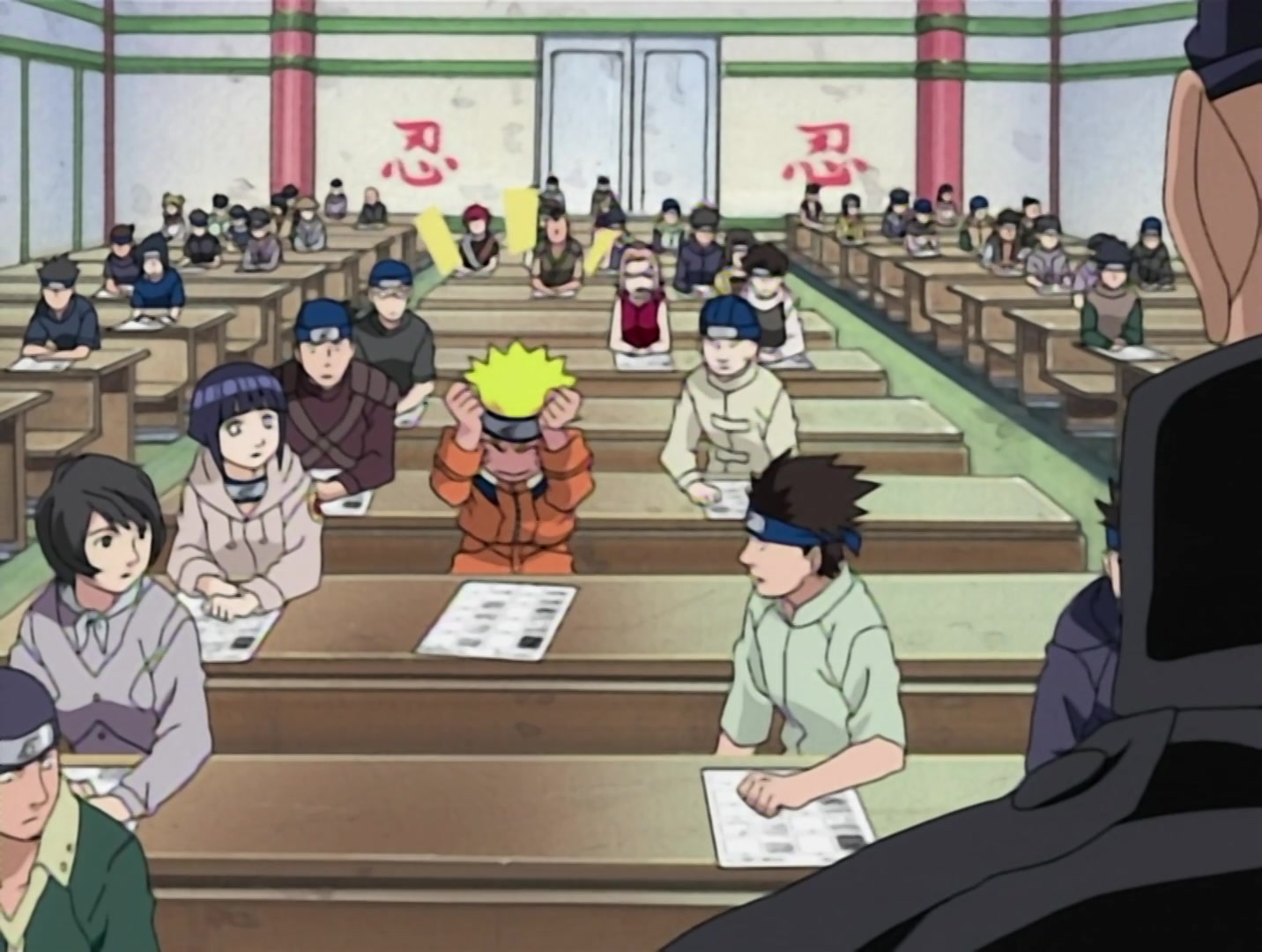 Naruto Ep 25: The Tenth Question: All or Nothing! @ 18:56