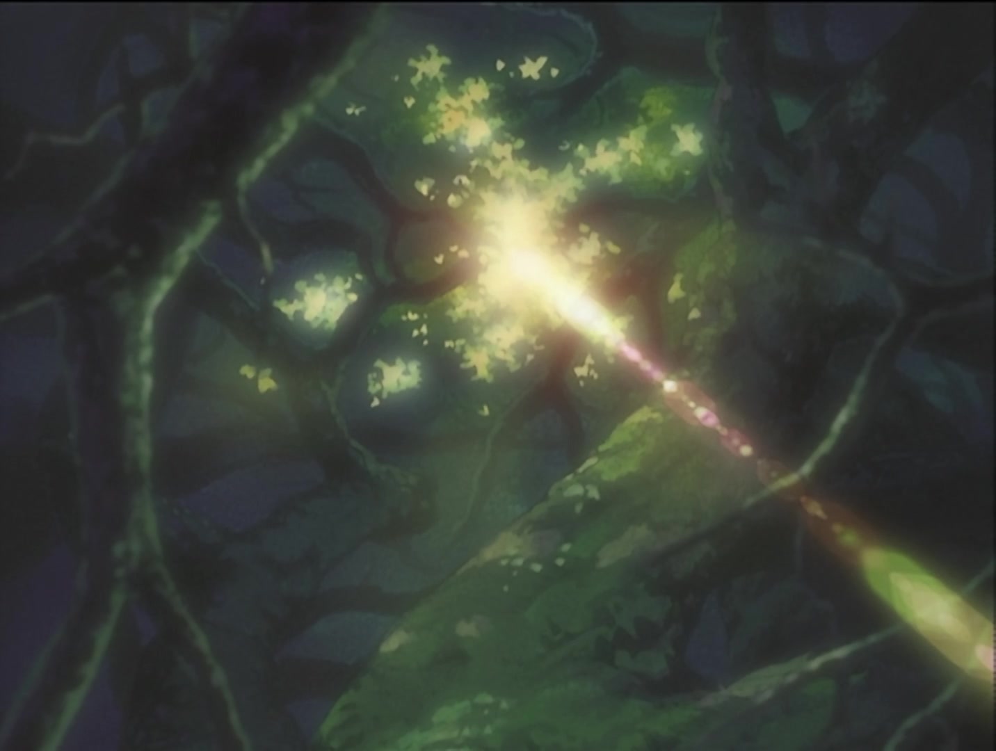 Naruto Ep 30: The Sharingan Revived: Dragon-Flame Jutsu! @ 02:22