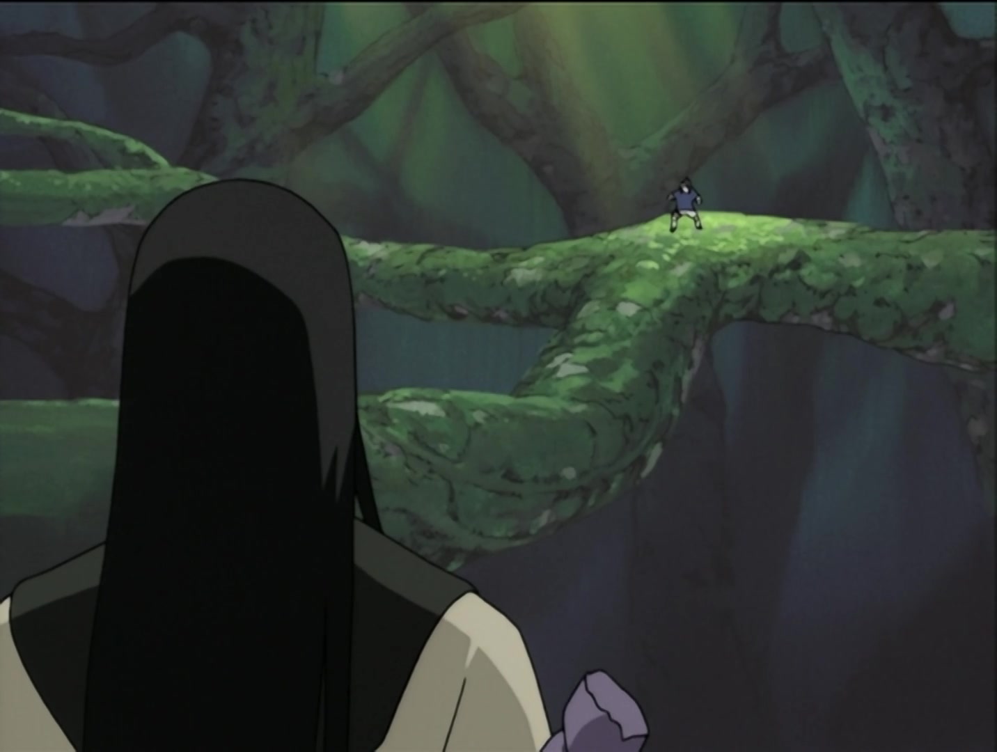 Naruto Ep 30: The Sharingan Revived: Dragon-Flame Jutsu! @ 03:04