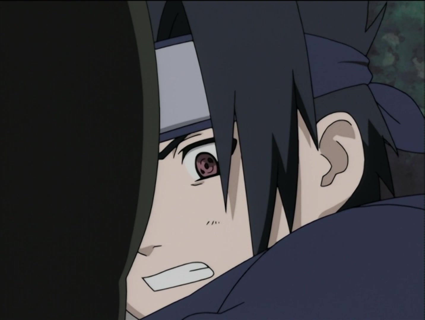 Naruto Ep 30: The Sharingan Revived: Dragon-Flame Jutsu! @ 05:53