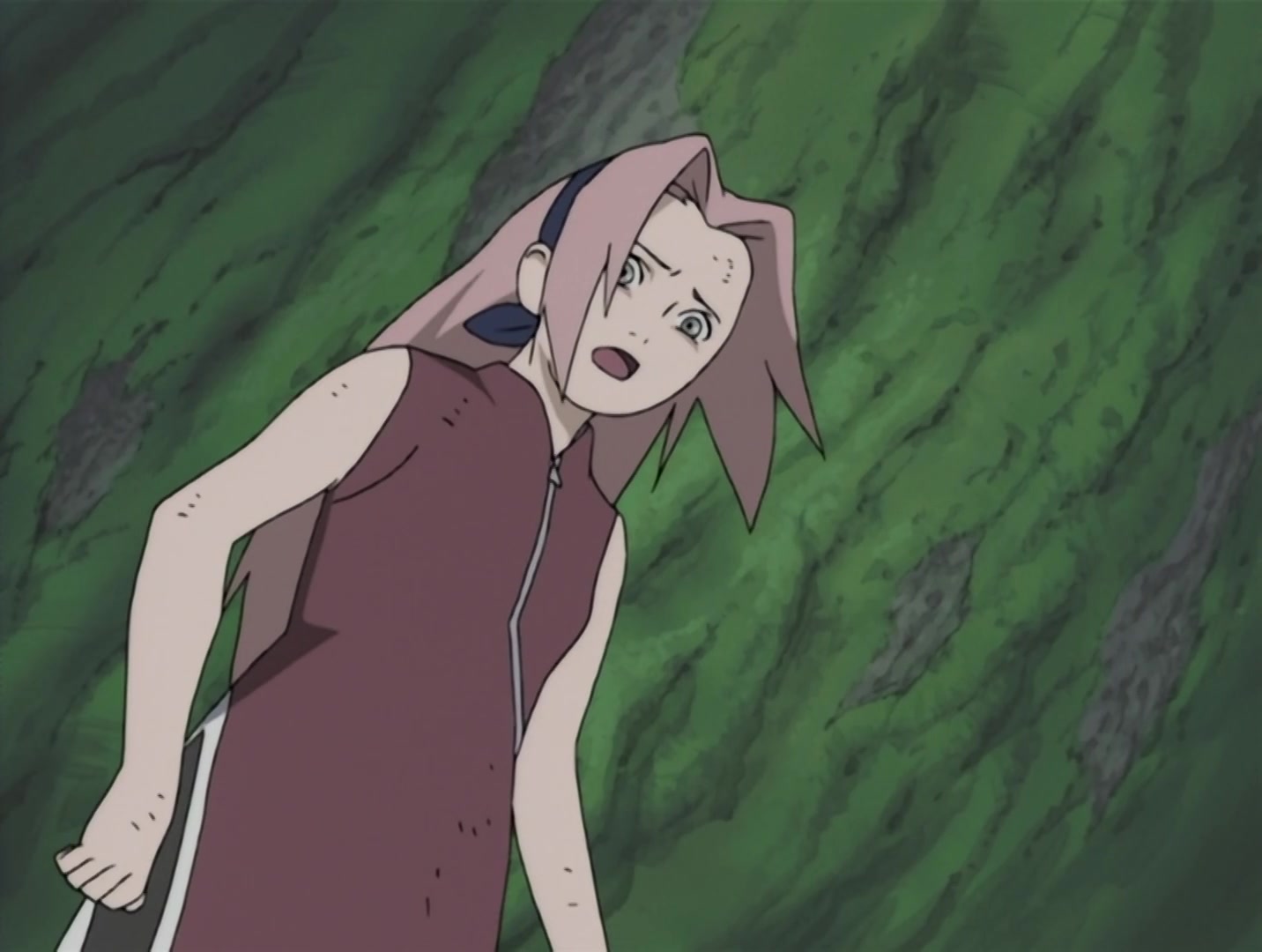 Naruto Ep 30: The Sharingan Revived: Dragon-Flame Jutsu! @ 06:31