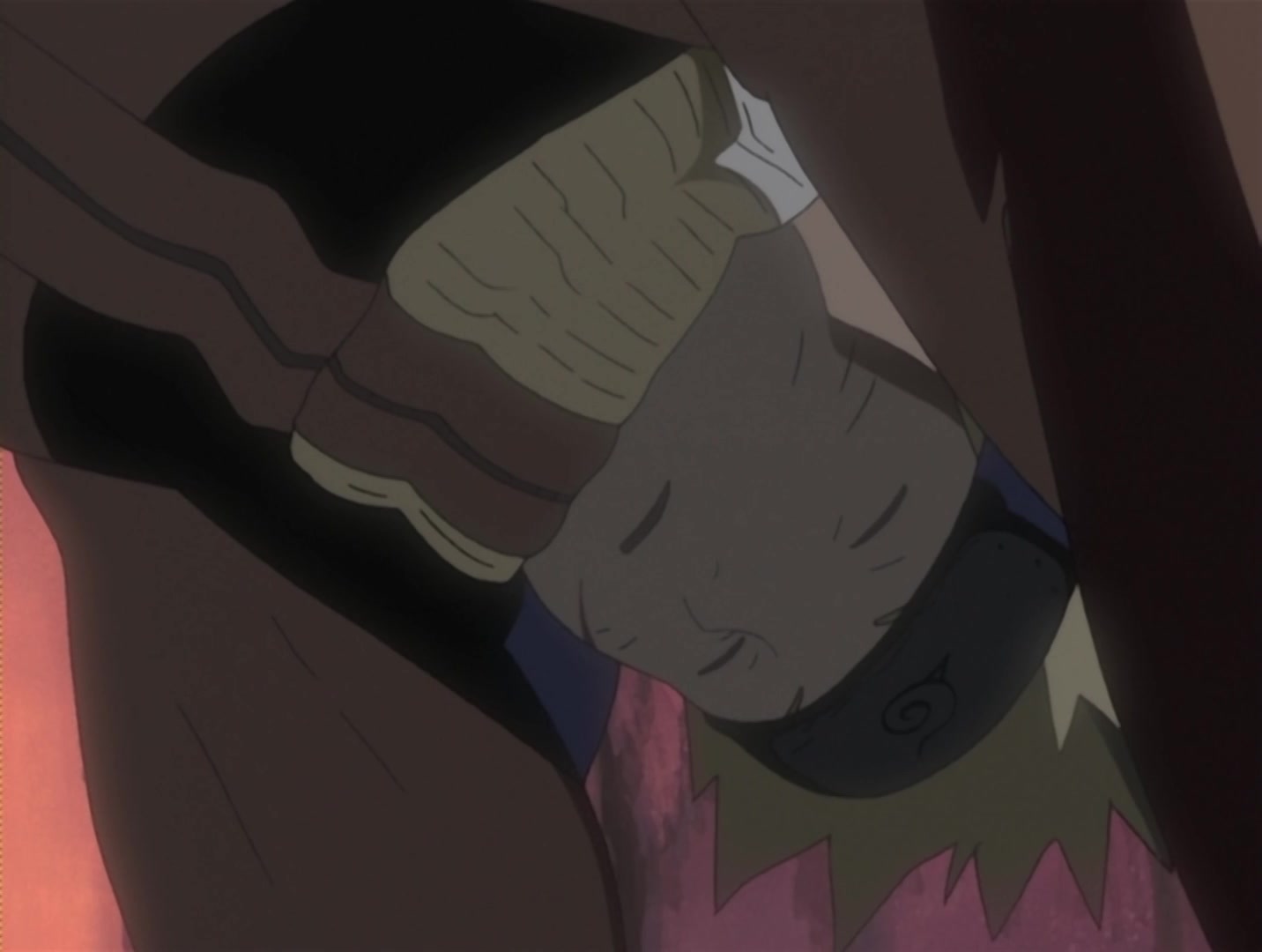 Naruto Ep 30: The Sharingan Revived: Dragon-Flame Jutsu! @ 10:58