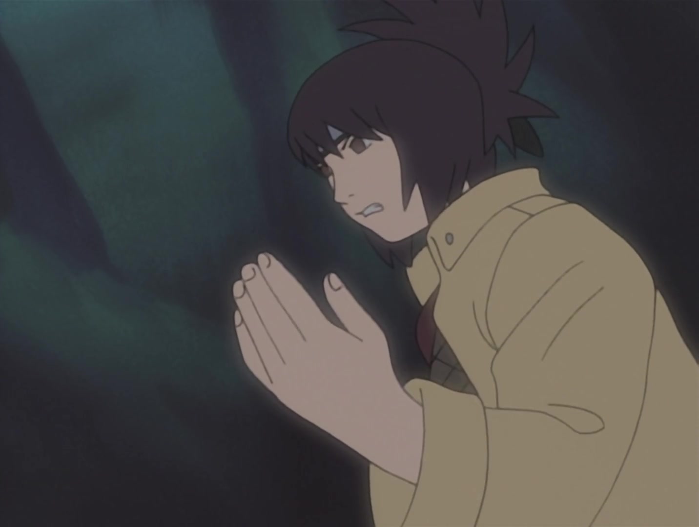 Naruto Ep 30: The Sharingan Revived: Dragon-Flame Jutsu! @ 13:24