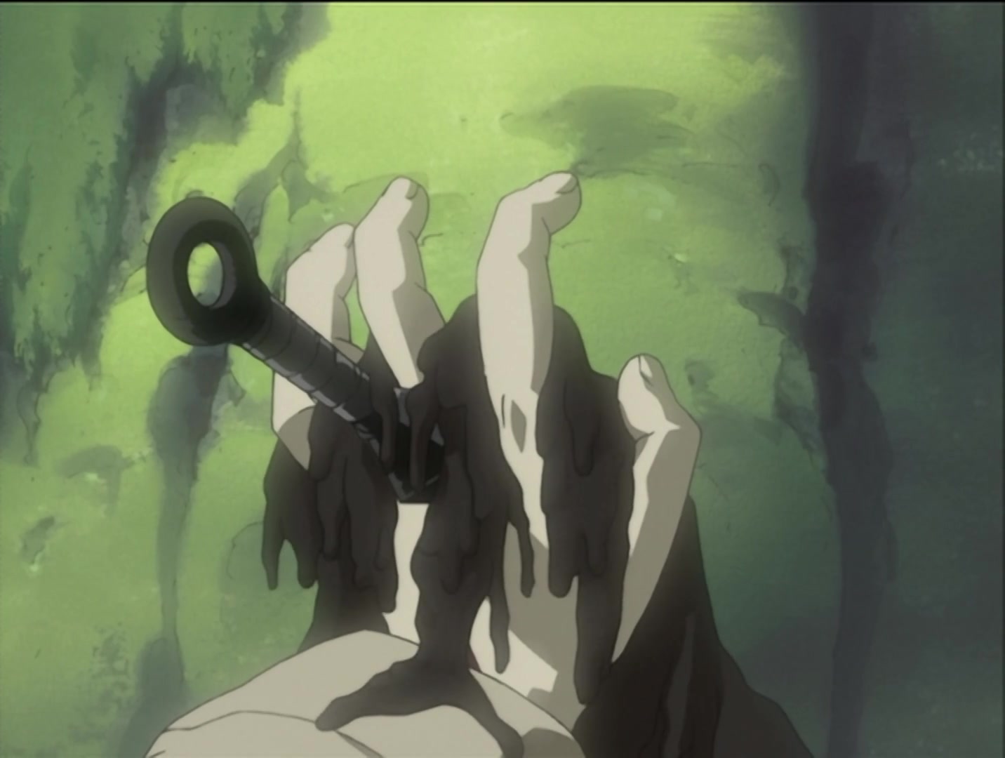 Naruto Ep 30: The Sharingan Revived: Dragon-Flame Jutsu! @ 14:25