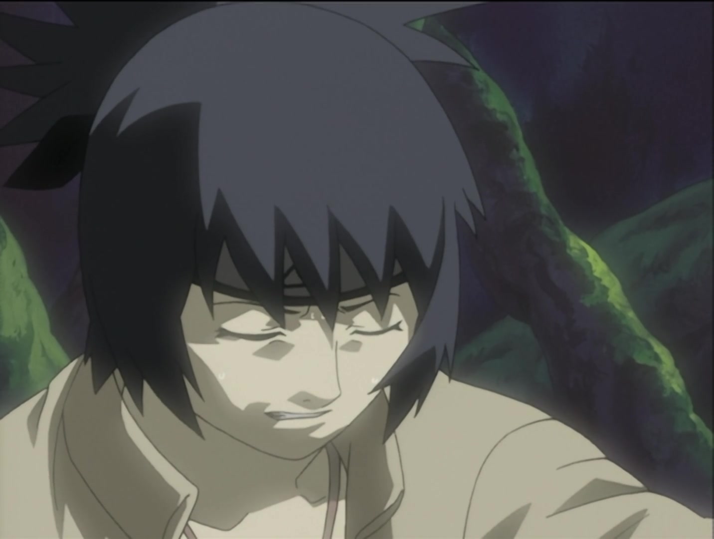 Naruto Ep 30: The Sharingan Revived: Dragon-Flame Jutsu! @ 14:29