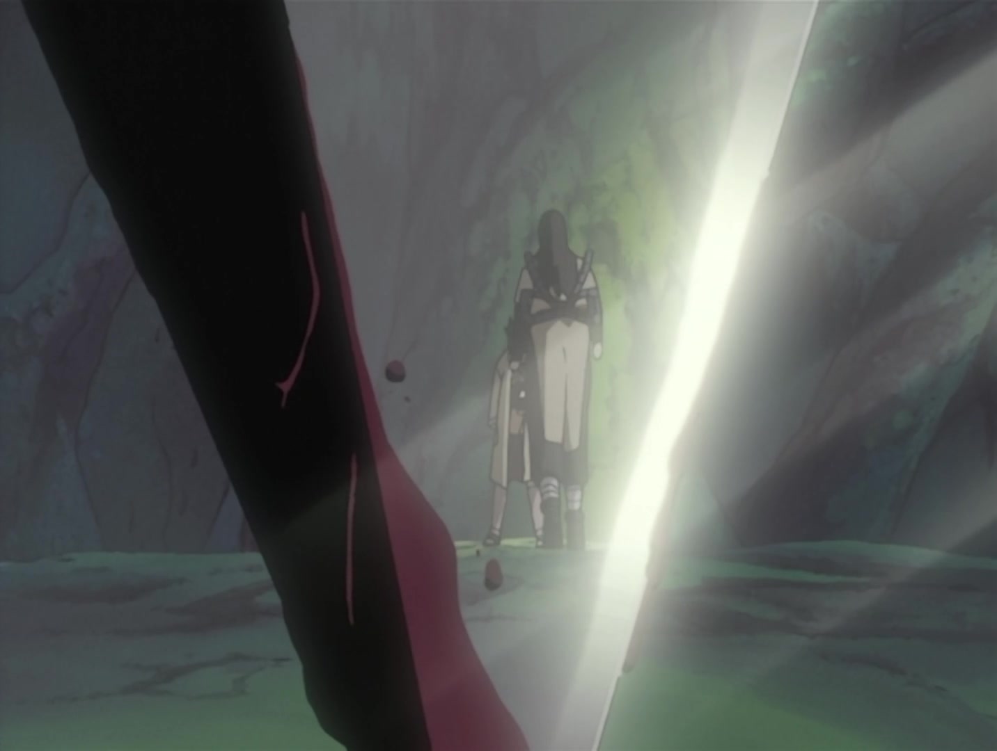 Naruto Ep 30: The Sharingan Revived: Dragon-Flame Jutsu! @ 14:53